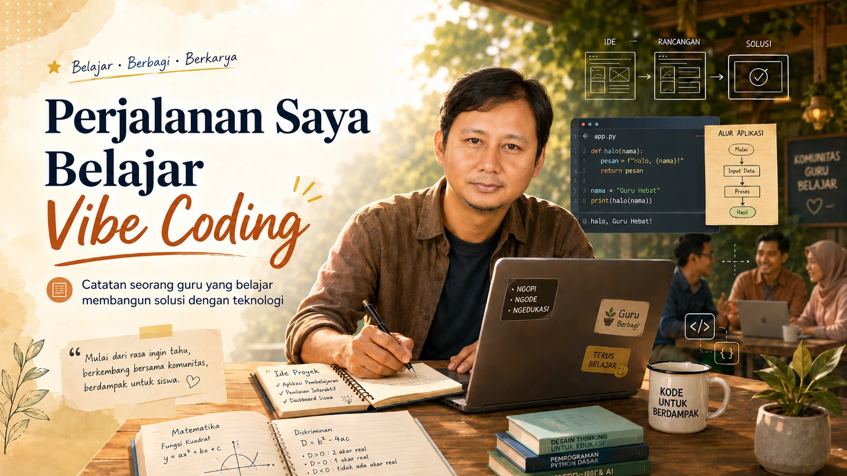 Perjalanan Saya Belajar Vibe Coding