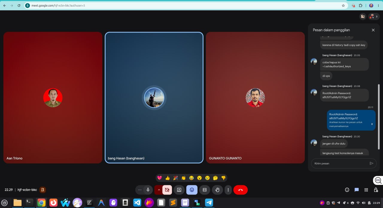 gmeet belajar vibe coding
