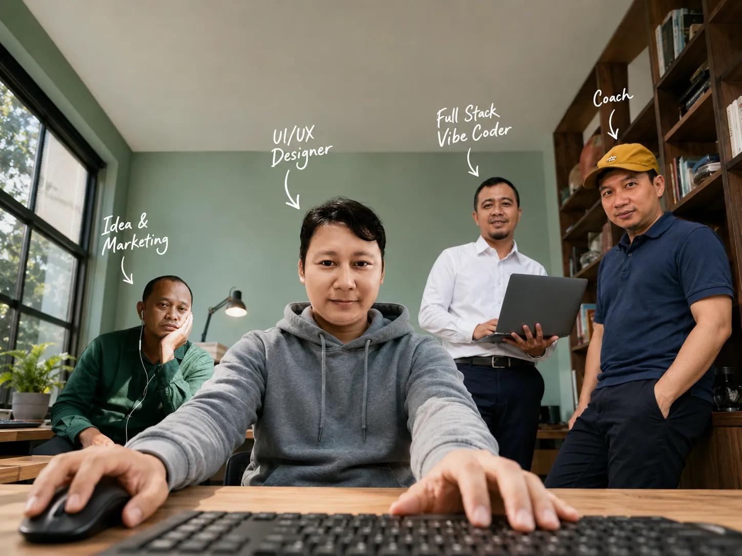 gmeet belajar vibe coding